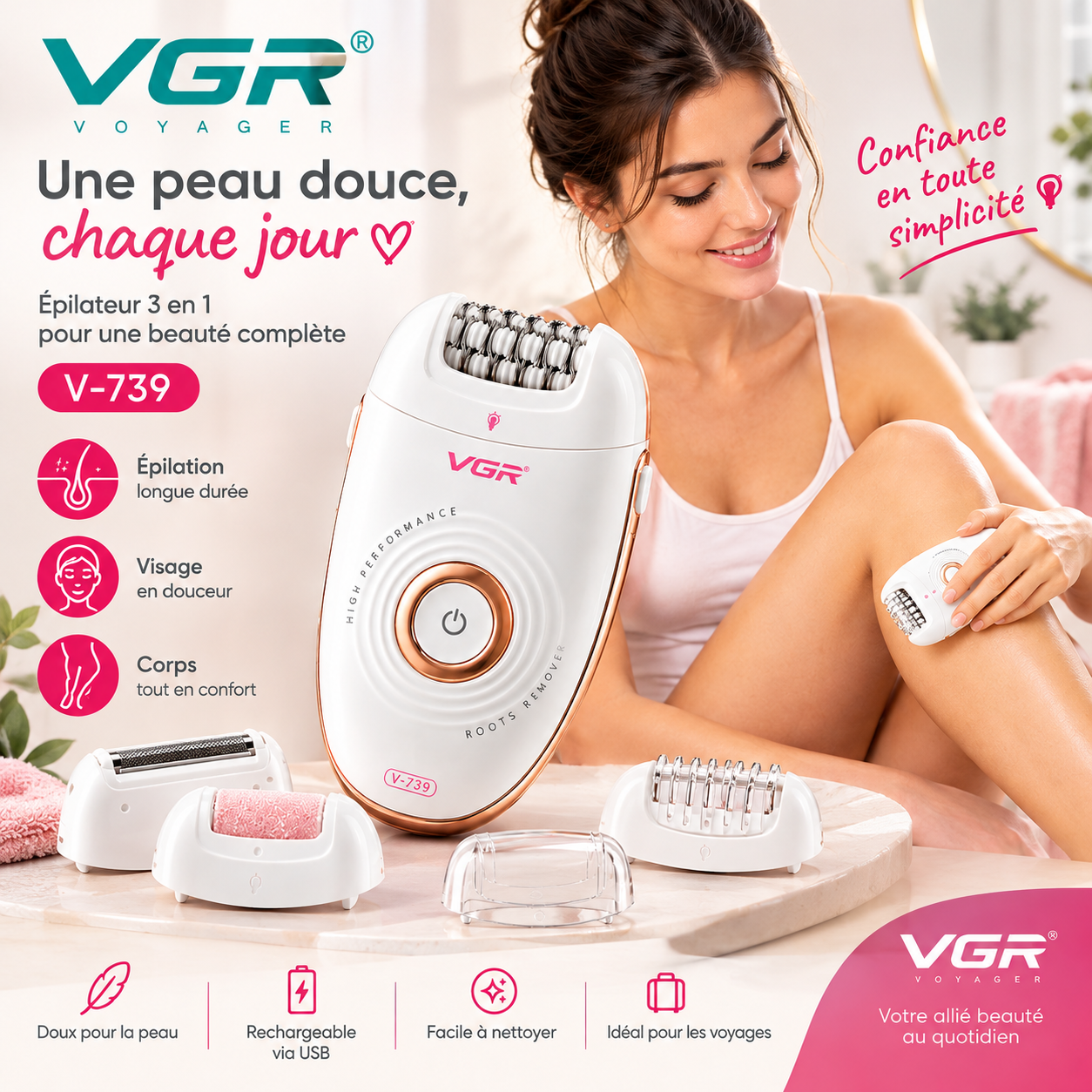 Epilation — vue 2